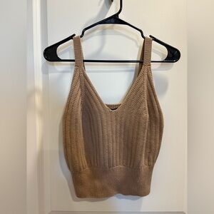 Streetwear Society Tan Knit Sweater